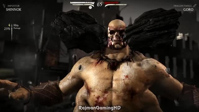 فیتالیتی و ایکسری Corupted Shinnok در Mortal Kombat X
