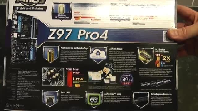 مادربرد حرفه ای و خوش قیمت ازراک مدل Z97-Pro4