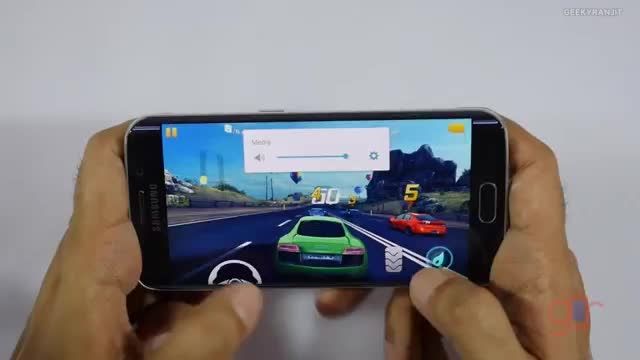 Samsung galaxy s6 edge _Gaming and heating Test