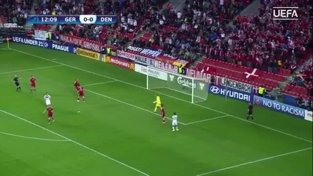آلمان 3-0 دانمارک| زیر 21 سال یورو 2015 (خلاصه بازی)