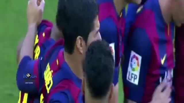 گل های بازی : بارسلونا 2 - 0 رئال سوسیداد