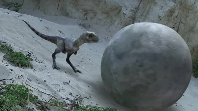 انیمیشن کوتاه داستان یک دایناسور