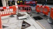 انفجار در پیاده رو لندن