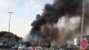 لحظه سقوط هواپیمای ایران 140