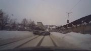 Auto-ongelukken in Rusland winter-Car Crash Compilation 2014