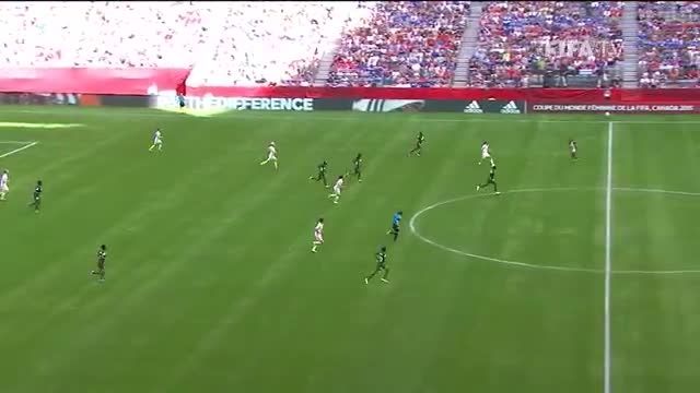 بازی : آمریکا 1 - 0 نیجریه (جام جهانی زنان 2015 کانادا)