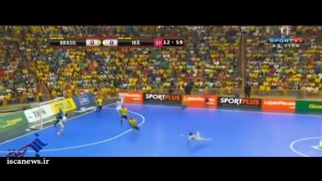 گل های بازی : برزیل ۴ - ۳  ایران ( فینال )