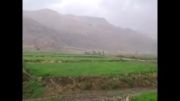 باران تابستانه در روستای سراب سیاه