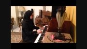 پیانیست جوان-طراوت صادق-موسیقی عروس مــرده(دنی الفمن)