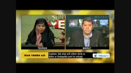 توهین و فریادهای تحلیلگر سعودی درمناظره با دکتر مرندی!!