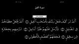 القرآن الکریم - 105 - سورة الفیل - صوت : الشیخ سعد الغامدی