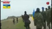 رو به رو شدن سربازان اوکراین با نیروهای خودمختار کریمه