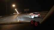 درگ Bugatti Veyron Nissan GT-R