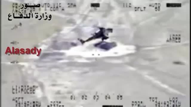 ضربه سوخوی عراقی به توپخانه داعش - عراق -سوریه