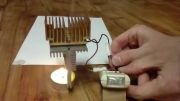تولید برق با استفاده از انرژی گرمایی یک شمع