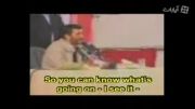 عکس العمل دکتر احمدی نژاد به سوزاندن عکسش