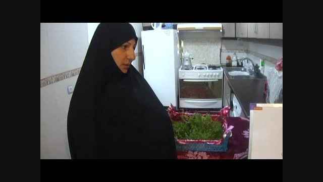 تولید سبزیجات ارگانیک توسط زن روستایی- سربندان دماوند