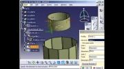 آموزش لافت با مقاطع متفاوت کتیا Multisection coupling