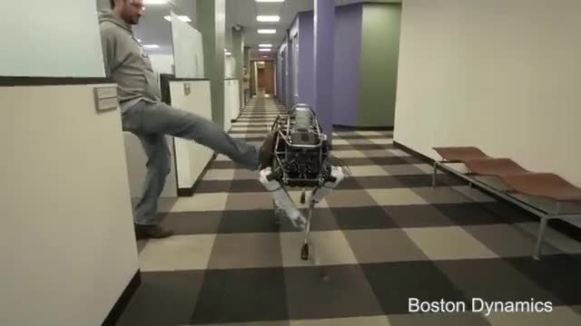 Cheeta رباتی که روی چهار پا تعادلش را حفظ می کند!!