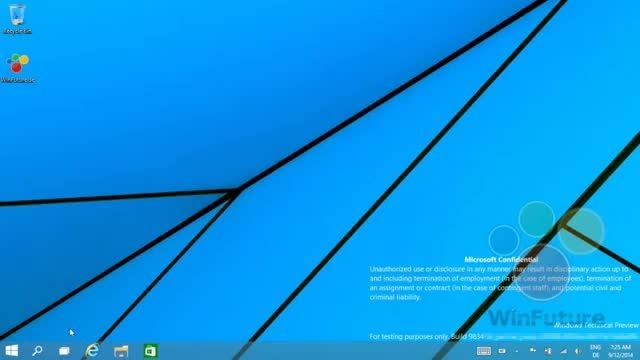 ویندوز 9 مایکروسافت Multi-Desktop