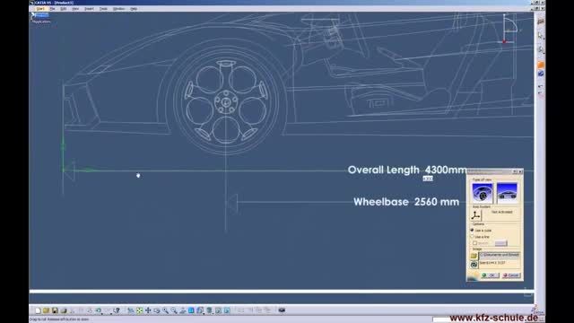 CATIA FreeStyle Sketch Tracer スケッチトレーサー│3D楽