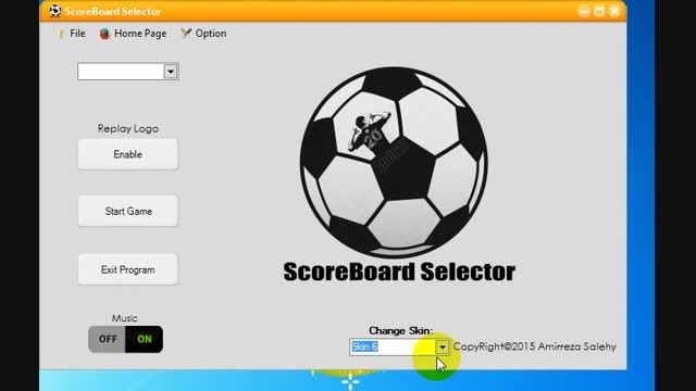 Scoreboard Selector
