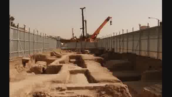 کشف سازه 350 ساله در اصفهان