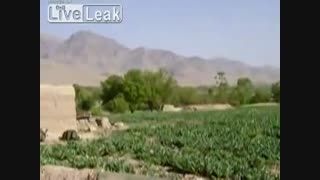 انهدام موضع طالبان با دو بمب JDAMپرتاب شده از اف 16
