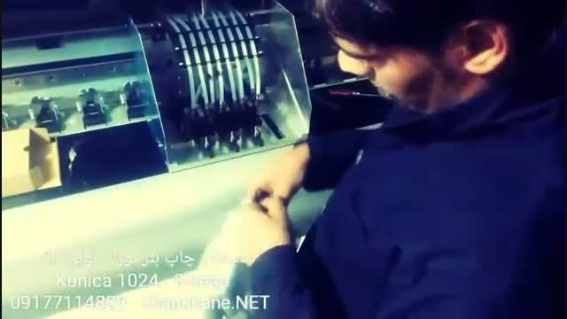 نصب دستگاه چاپ بنر کونیکا 1024 با 8 هد در شیراز