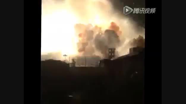 انفجاری که چین را به لرزه درآورد!!!!!(نمای2)