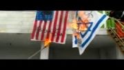 آتش زدن پرچم امریکا و اسرائیل در خمام
