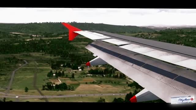 FsX Realistic landing in Zurich, Switzerland HD