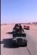 نیروهای تازه نفس گردان طلائی ارتش عراق در راه الرمادی