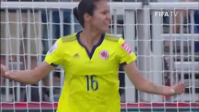 بازی : کلمبیا 2 - 0 فرانسه (جام جهانی زنان 2015 کانادا)