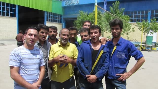 والیبالیست های حایر تهران