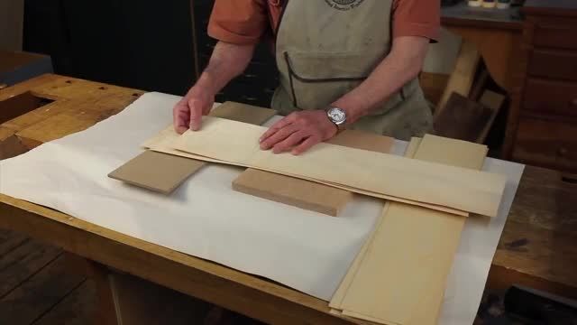 Applying Veneer to a Panel