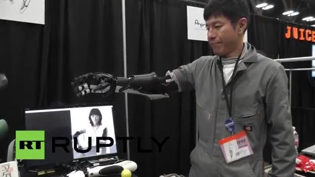 ساخت بازوی روباتیک با پرینت سه بعدی و تلفن هوشمند
