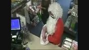 بابانوئل دزد از آب درآمد