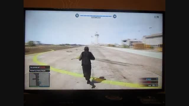 جنگ اسنایپر ها در GTA ONLINE فوقلاده باحال با دوستان :|