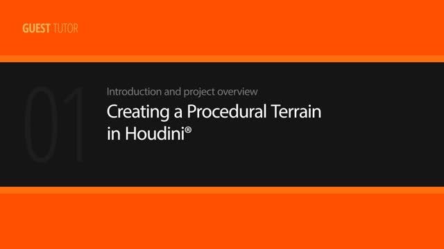 Creating a Procedural Terrain in Houdini