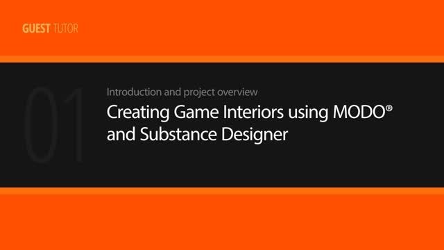 Creating Game Interiors using MODO and Substance Design