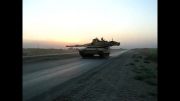 شلیک تانک آمریکایی آبرامز در عراق
