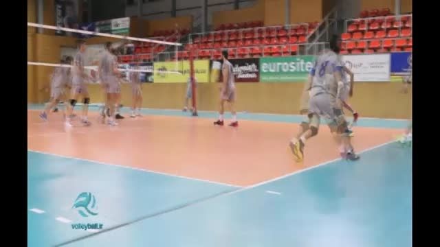 تمرینات ملی پوشان والیبال در اردوی چک