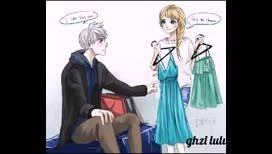 وقتی جک به السا تو انتخاب لباس عروسی کمک میکنه ^_^