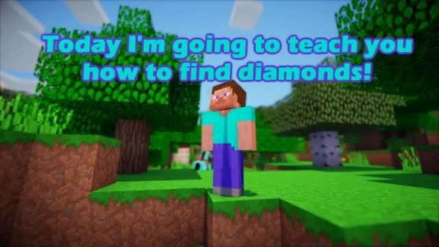 پیداکردن الماس | Minecraft