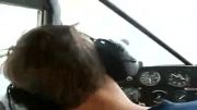 شوخی خلبان در هلیکوپتر