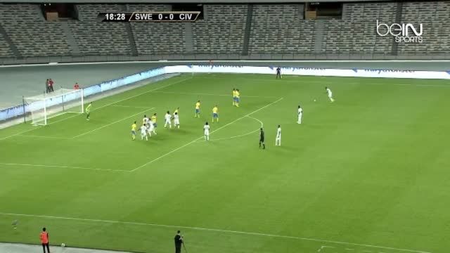 خلاصه بازی سوئد 2-0 ساحل عاج