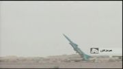 آزمایش موشک های ساحل به دریا ایران