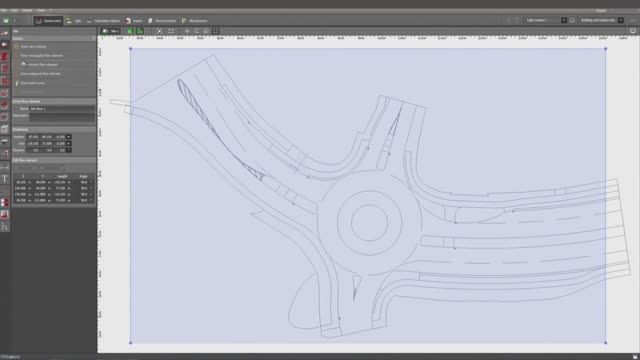 Dialux evo - Creating and calculating roundabouts