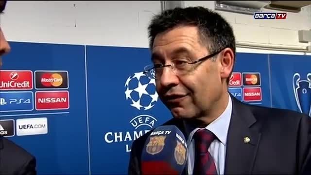مصاحبه مدیر بارسلونا پس از قهرمانی در چمپیونزلیگ 2015